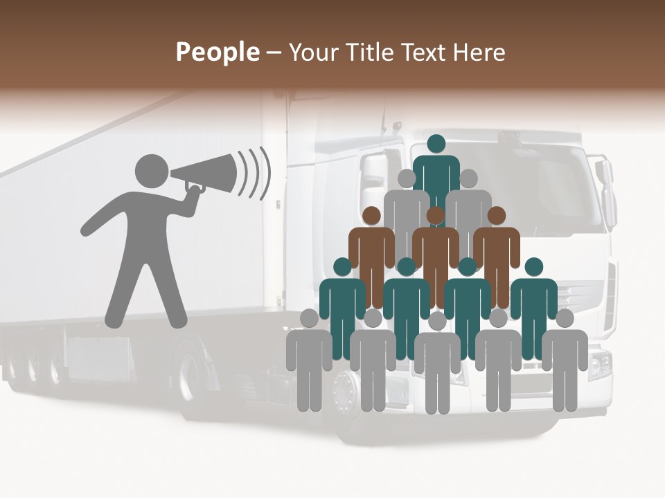 Transporter Transportation High PowerPoint Template