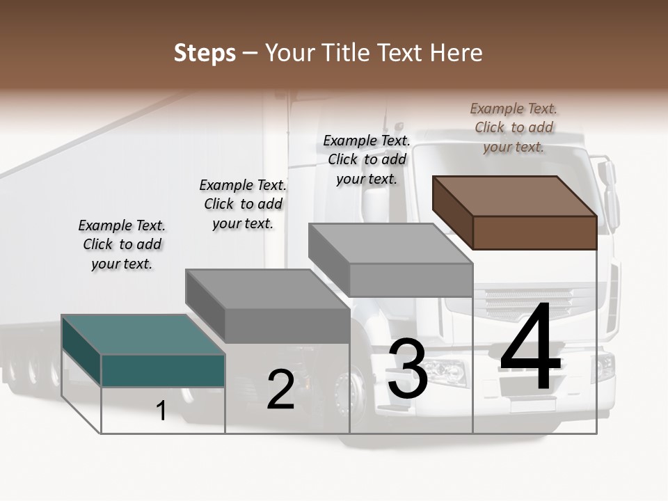 Transporter Transportation High PowerPoint Template