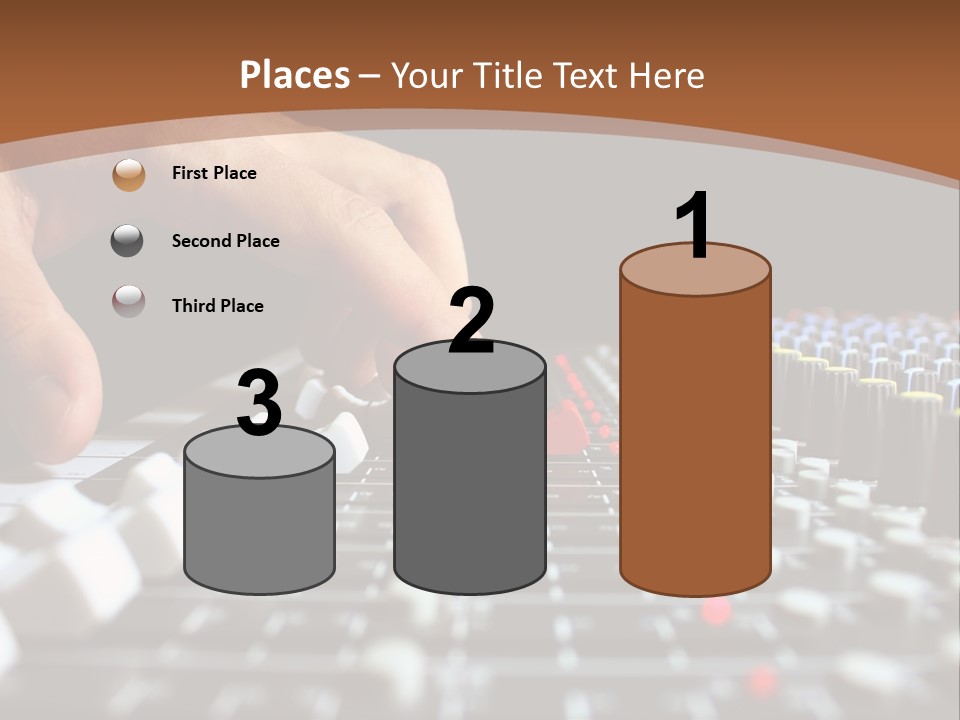 Club Studio Sound PowerPoint Template