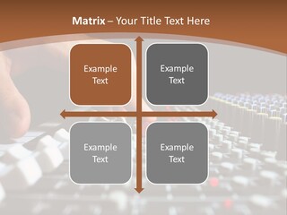 Club Studio Sound PowerPoint Template