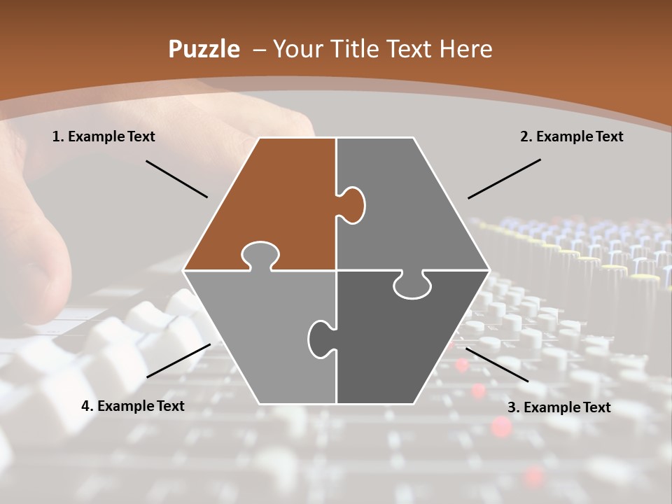 Club Studio Sound PowerPoint Template
