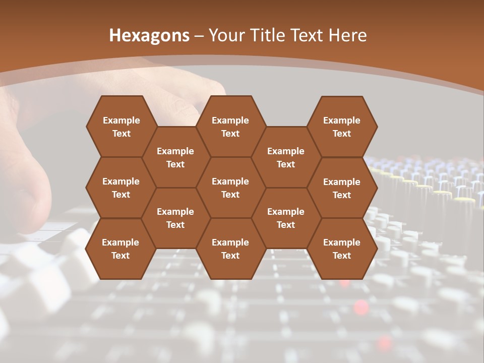 Club Studio Sound PowerPoint Template