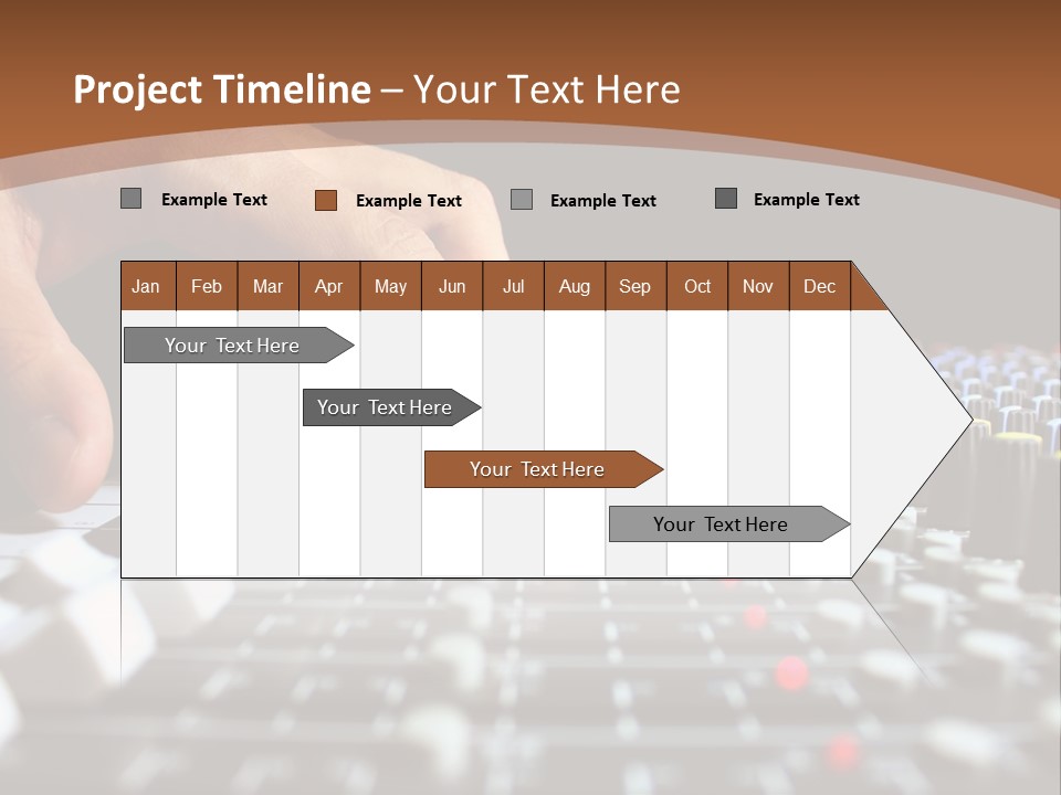 Club Studio Sound PowerPoint Template
