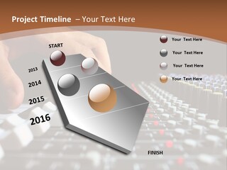 Club Studio Sound PowerPoint Template