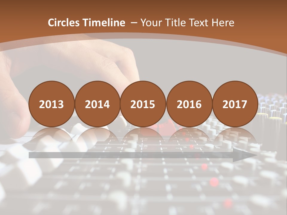 Club Studio Sound PowerPoint Template