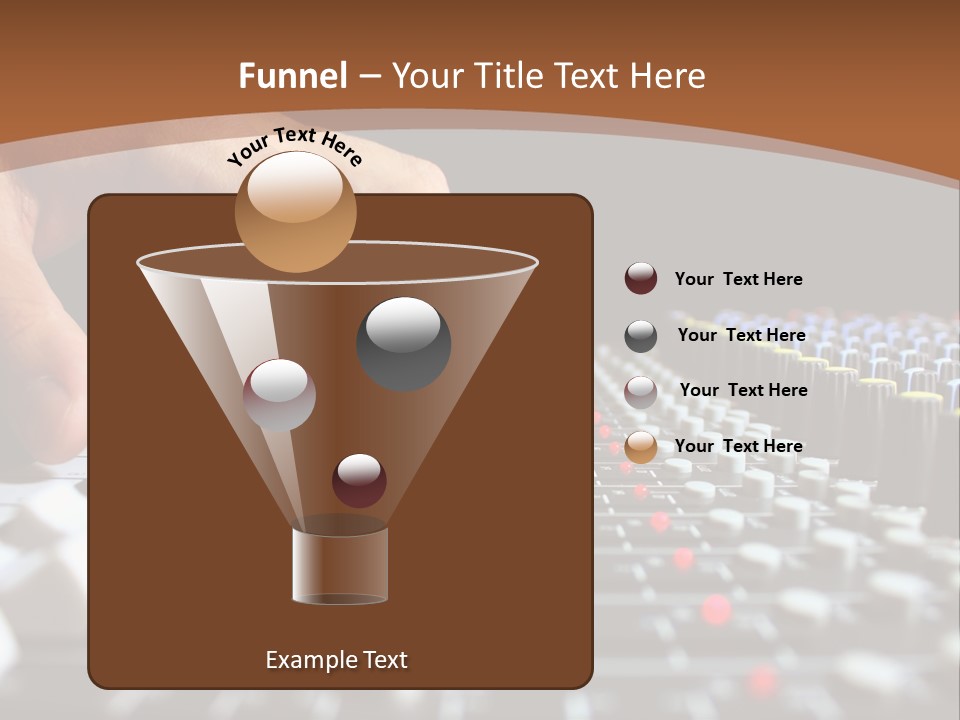 Club Studio Sound PowerPoint Template
