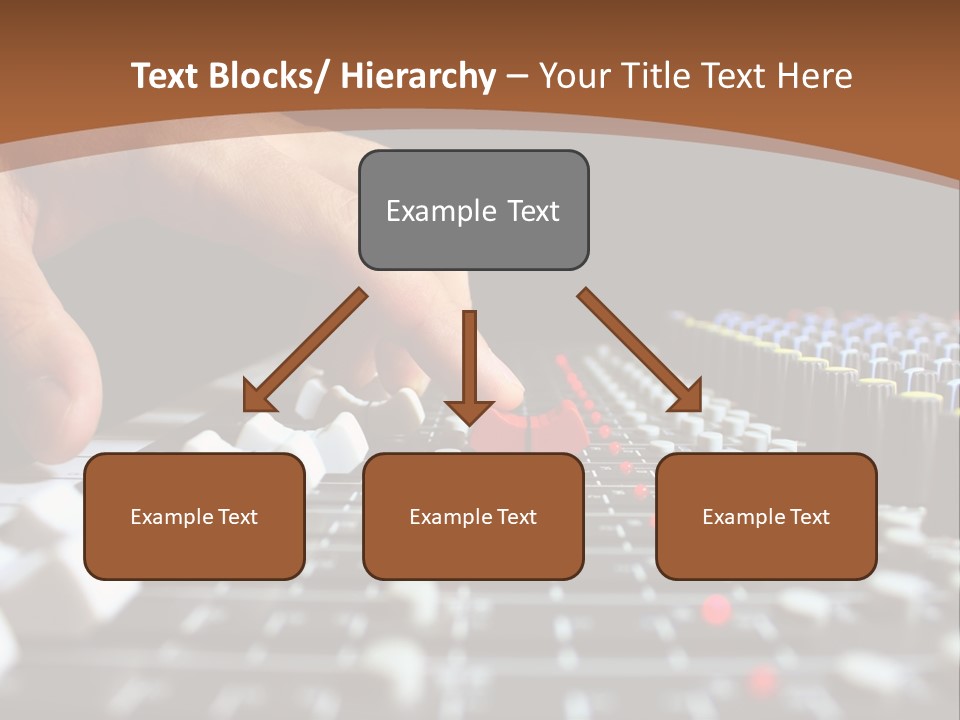 Club Studio Sound PowerPoint Template