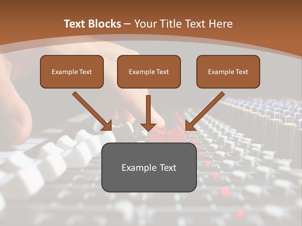 Club Studio Sound PowerPoint Template
