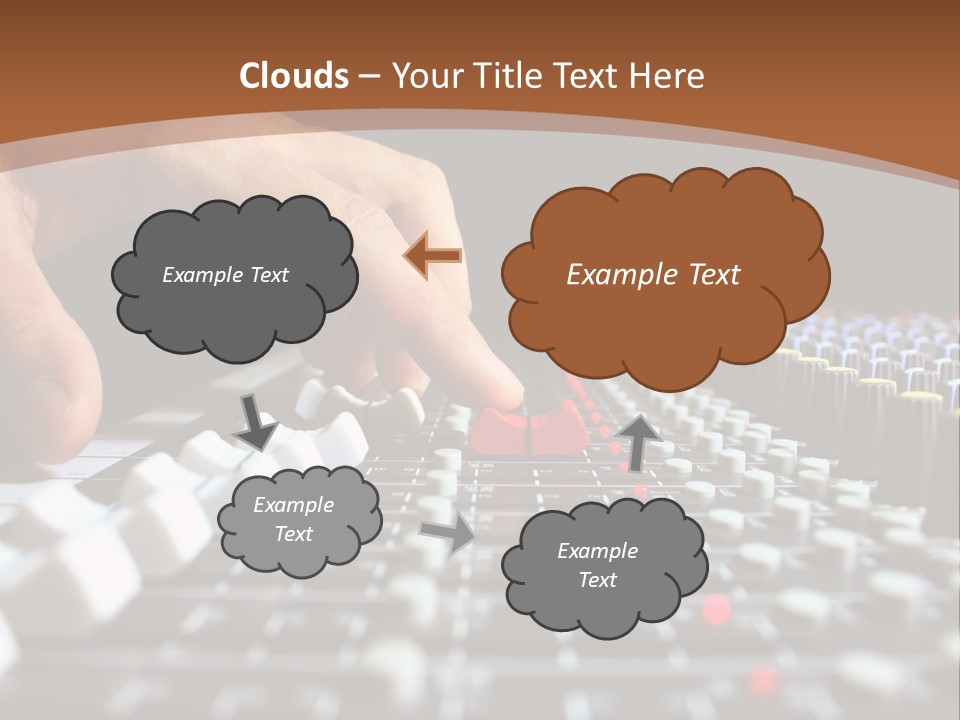 Club Studio Sound PowerPoint Template