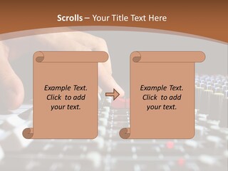 Club Studio Sound PowerPoint Template