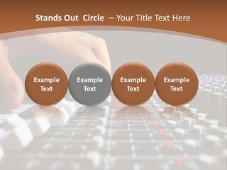 Club Studio Sound PowerPoint Template