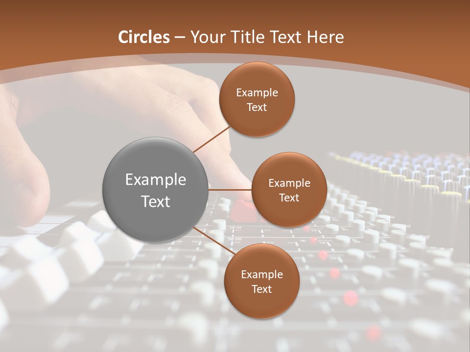 Club Studio Sound PowerPoint Template
