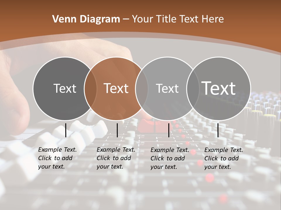 Club Studio Sound PowerPoint Template
