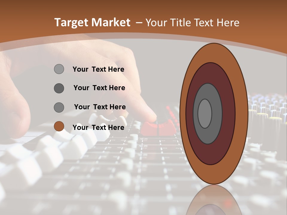 Club Studio Sound PowerPoint Template