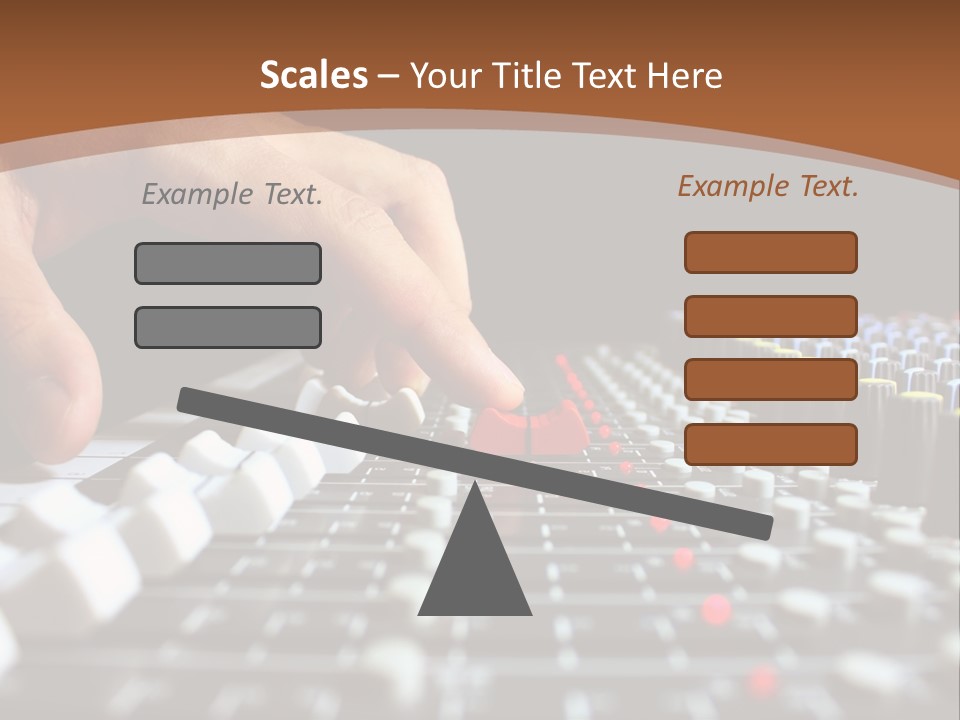 Club Studio Sound PowerPoint Template