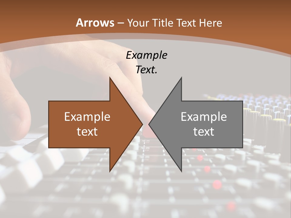 Club Studio Sound PowerPoint Template