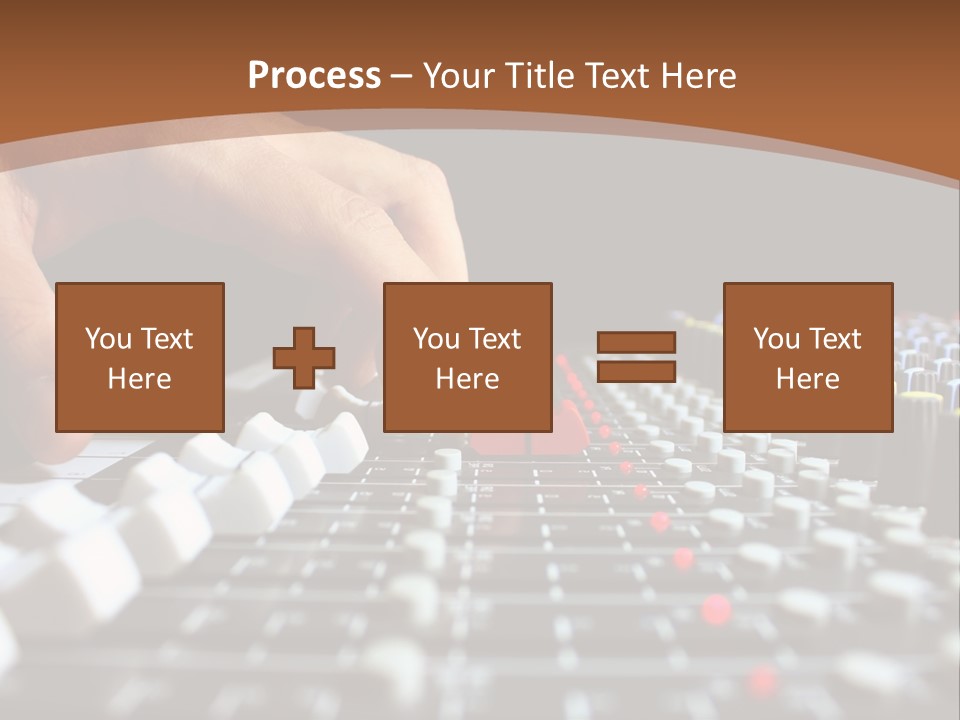 Club Studio Sound PowerPoint Template