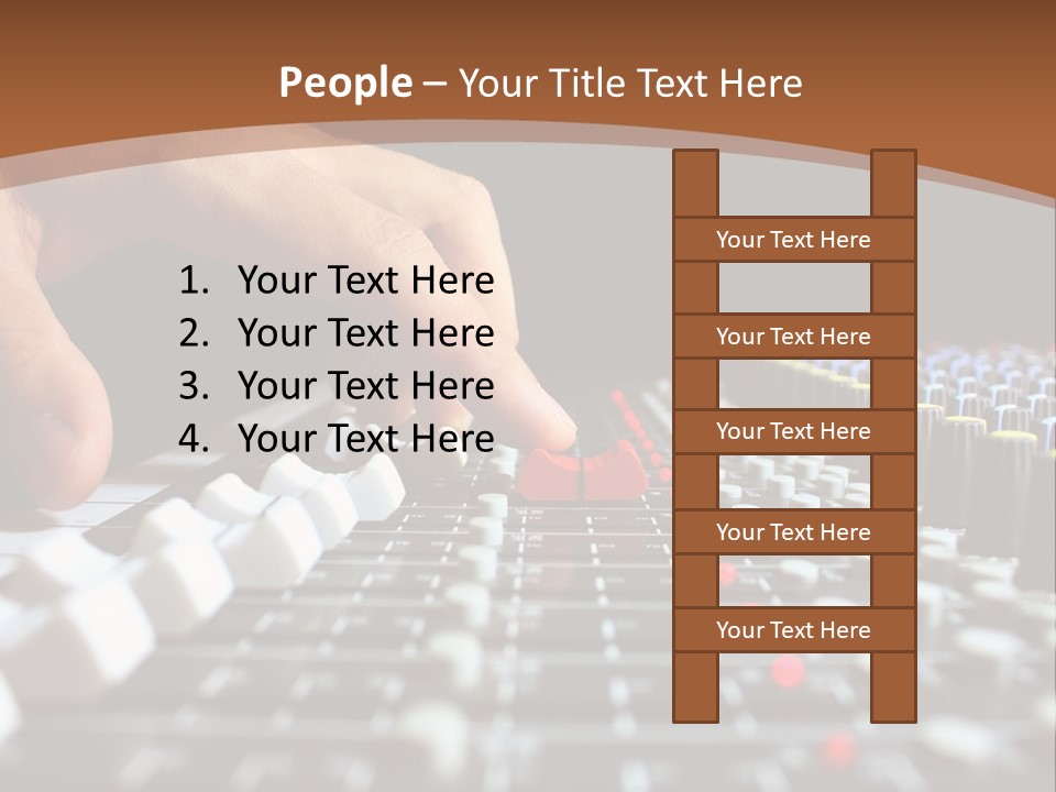 Club Studio Sound PowerPoint Template