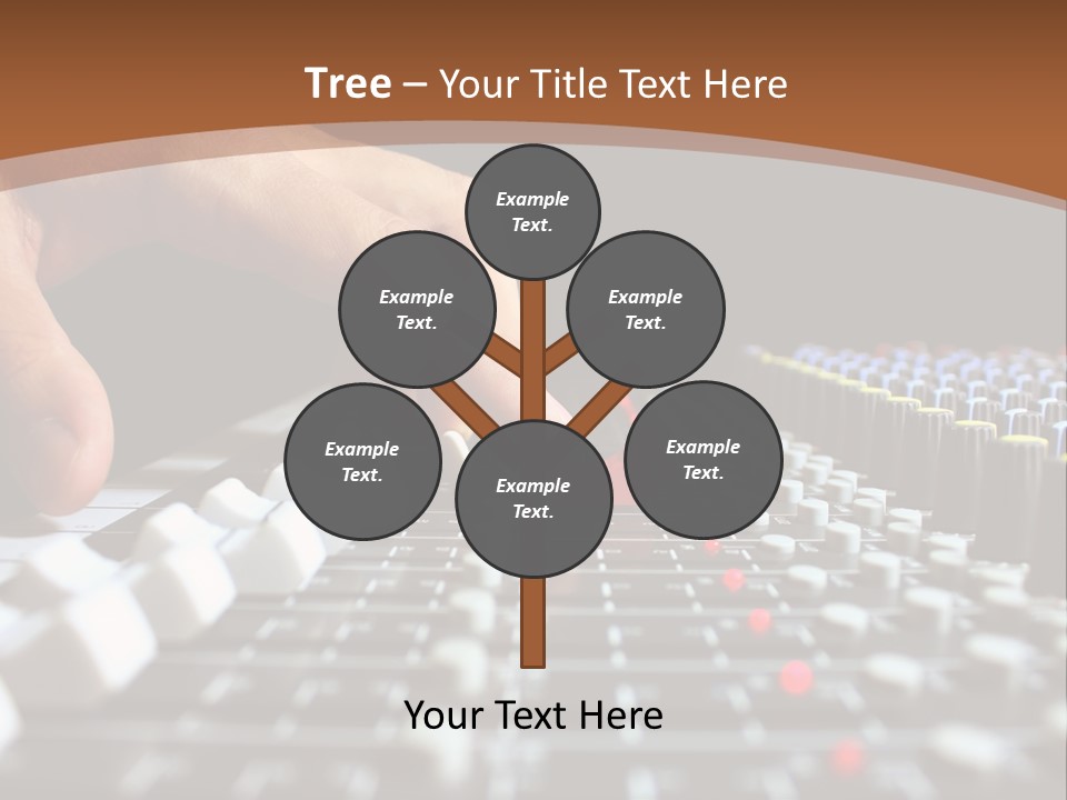 Club Studio Sound PowerPoint Template