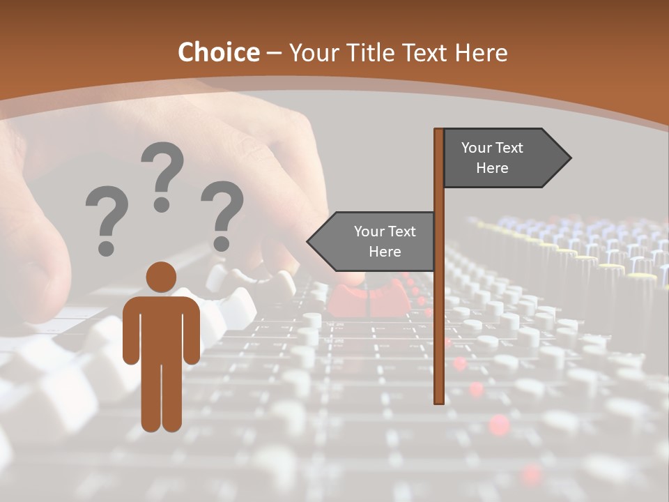 Club Studio Sound PowerPoint Template