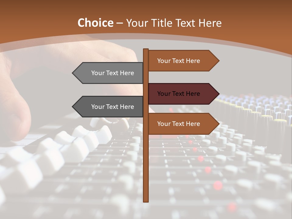 Club Studio Sound PowerPoint Template