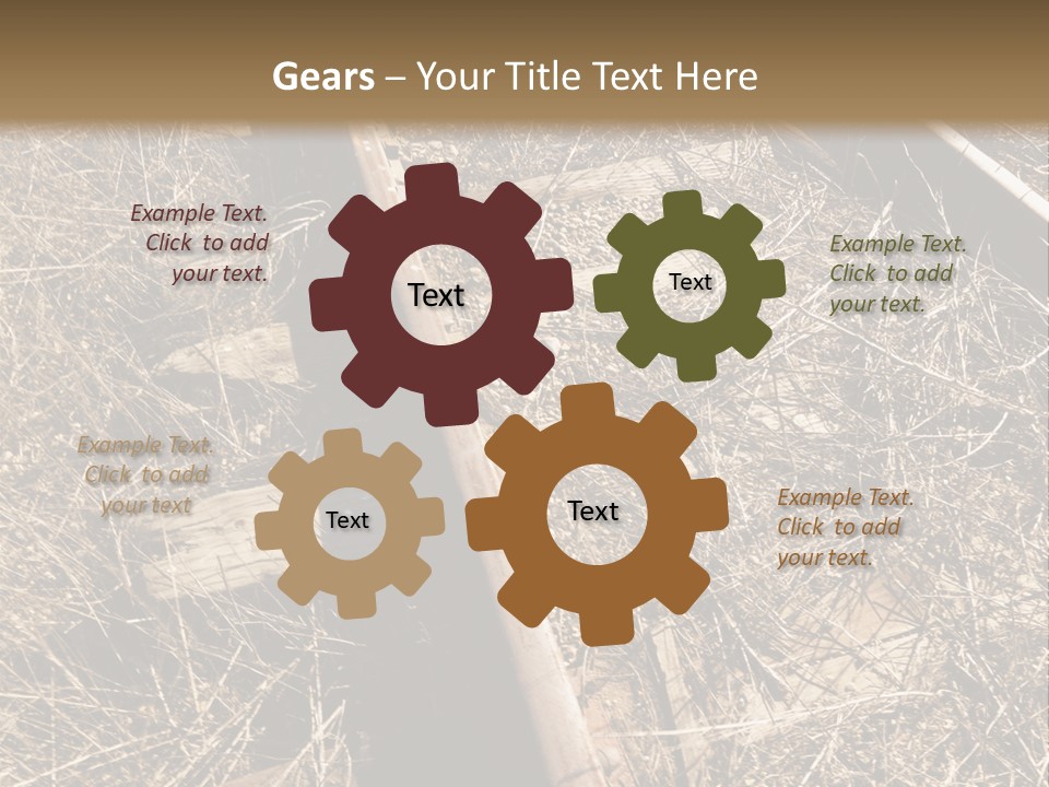 Rural Travel Old PowerPoint Template