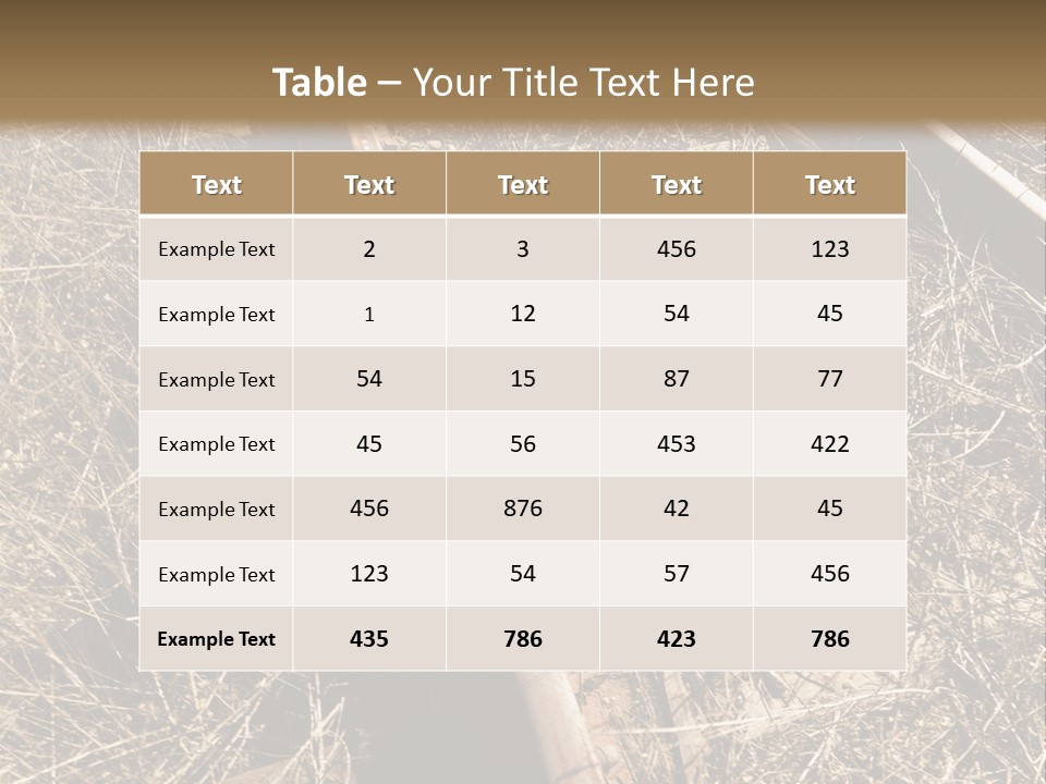 Rural Travel Old PowerPoint Template