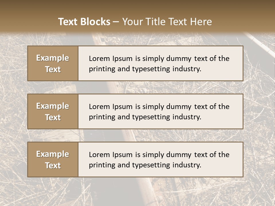 Rural Travel Old PowerPoint Template
