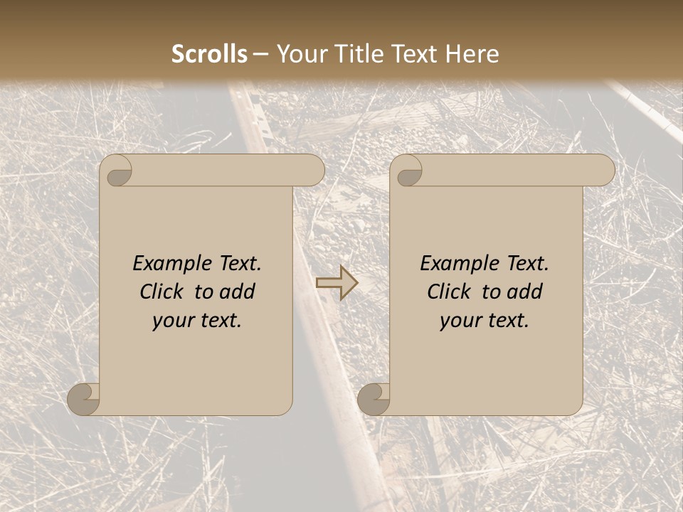 Rural Travel Old PowerPoint Template