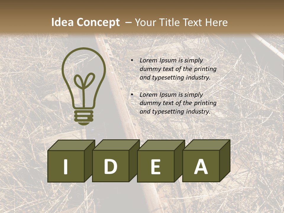 Rural Travel Old PowerPoint Template