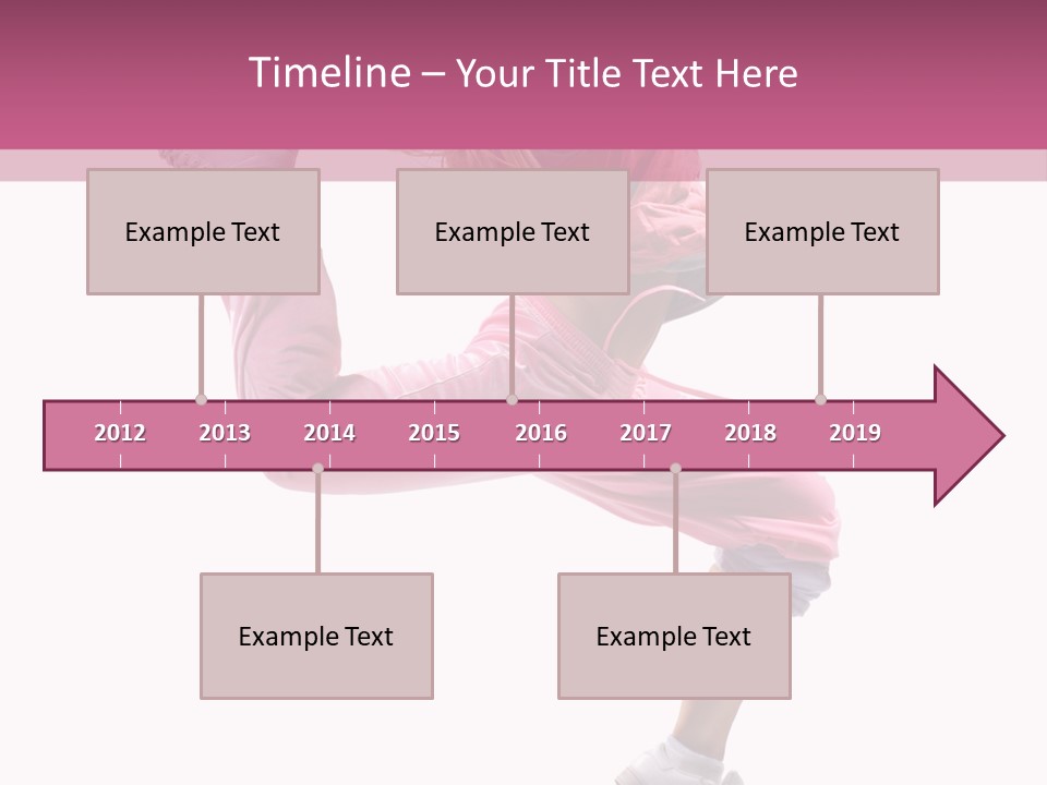 Style Exercise Fashion PowerPoint Template