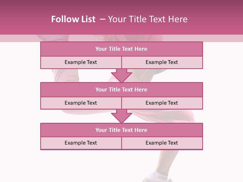 Style Exercise Fashion PowerPoint Template