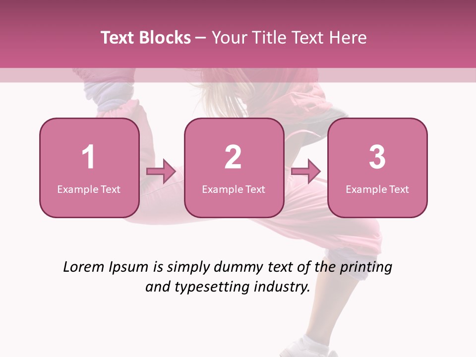 Style Exercise Fashion PowerPoint Template