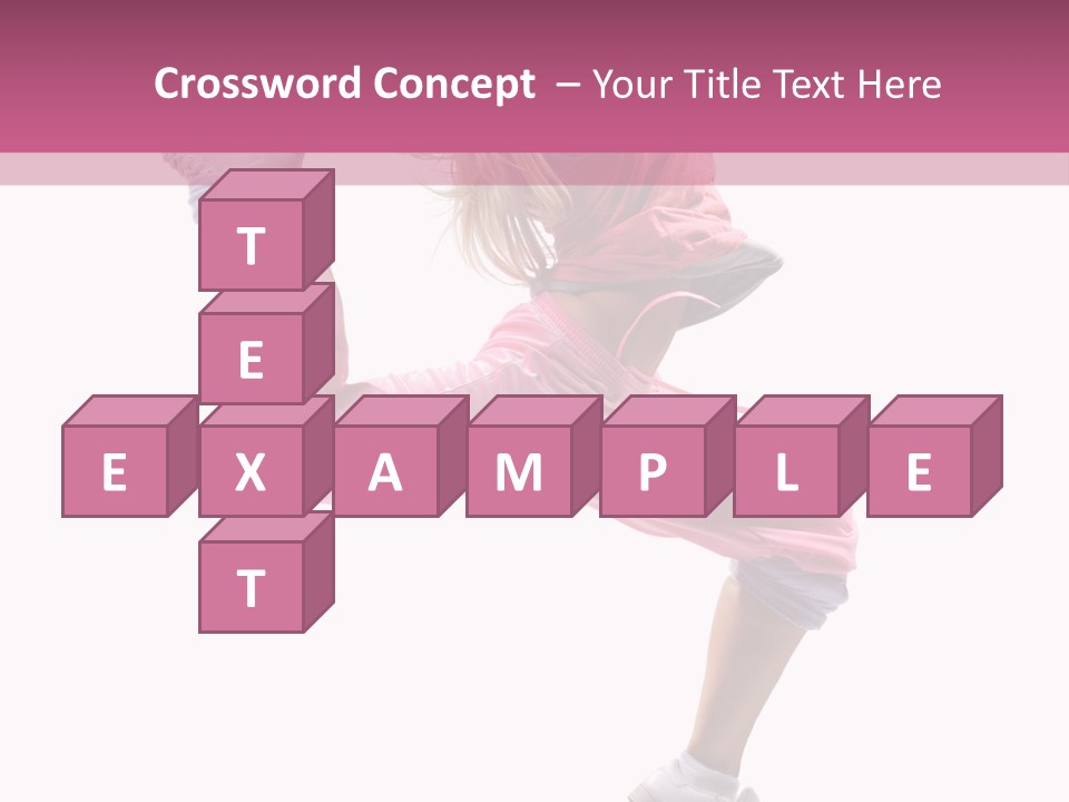 Style Exercise Fashion PowerPoint Template