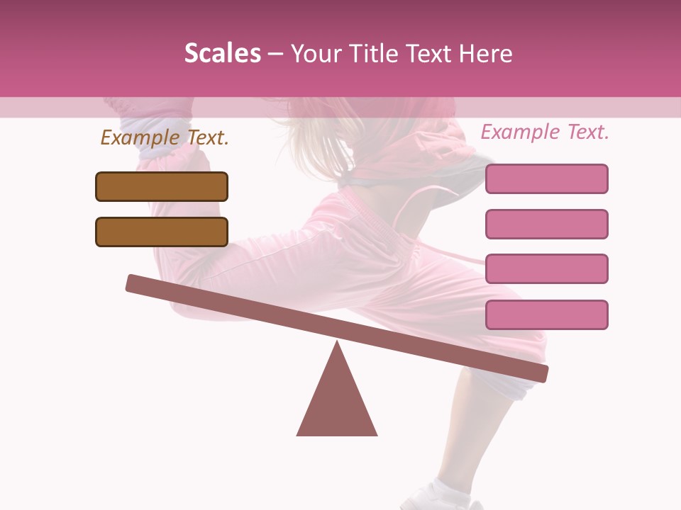 Style Exercise Fashion PowerPoint Template