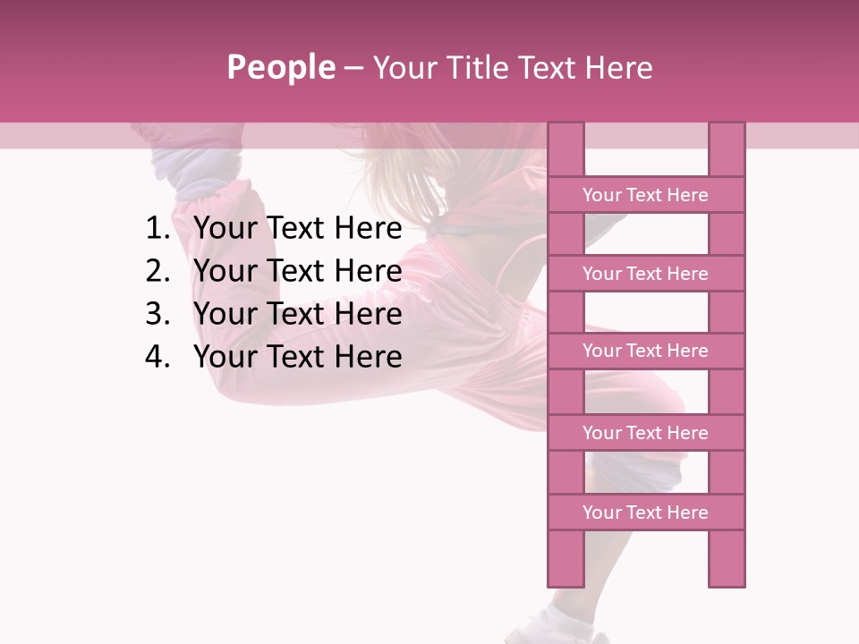 Style Exercise Fashion PowerPoint Template