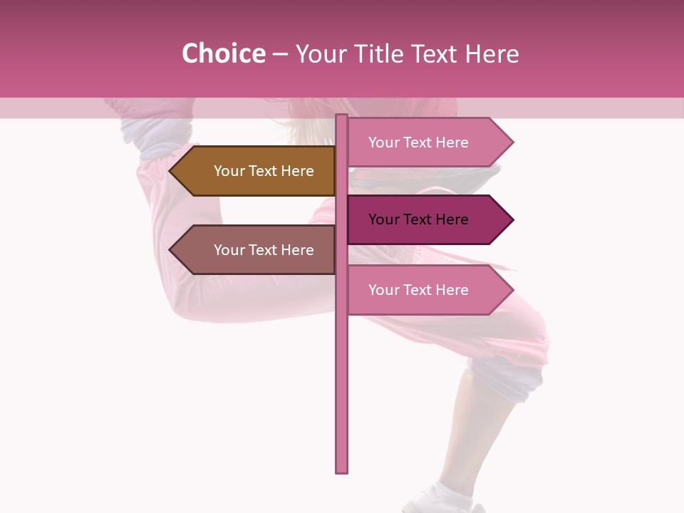 Style Exercise Fashion PowerPoint Template