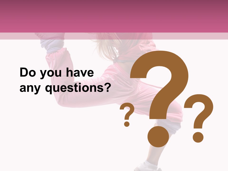 Style Exercise Fashion PowerPoint Template