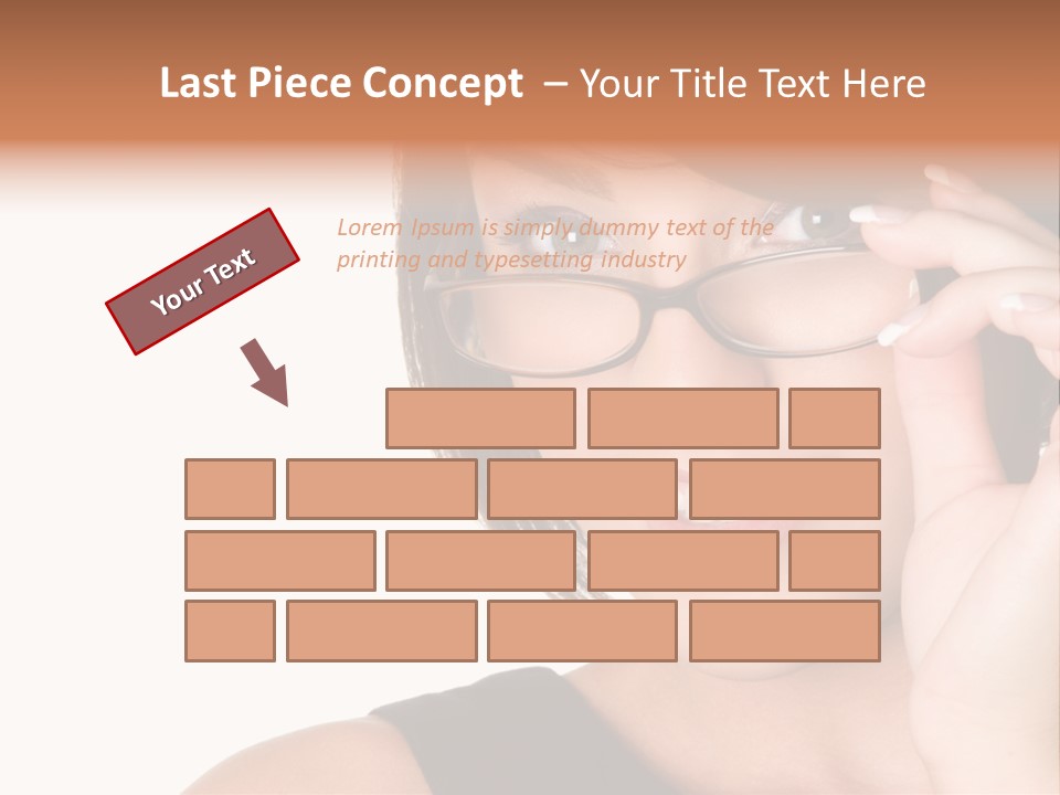 Copy Over Grinning PowerPoint Template