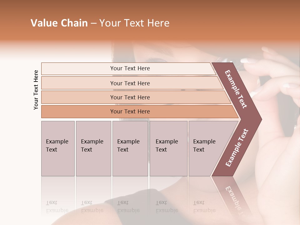 Copy Over Grinning PowerPoint Template