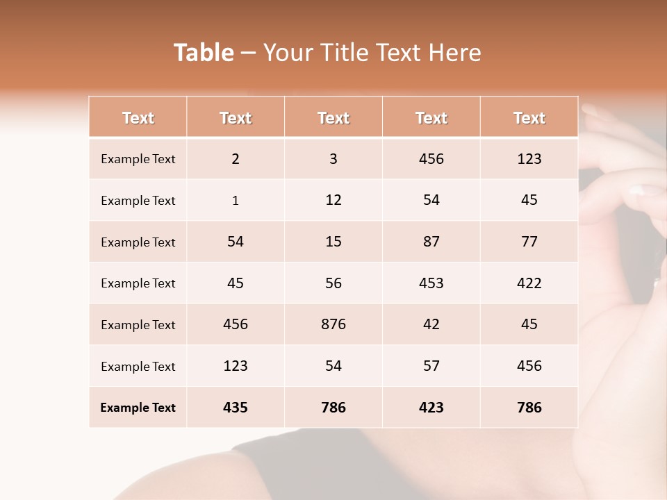 Copy Over Grinning PowerPoint Template