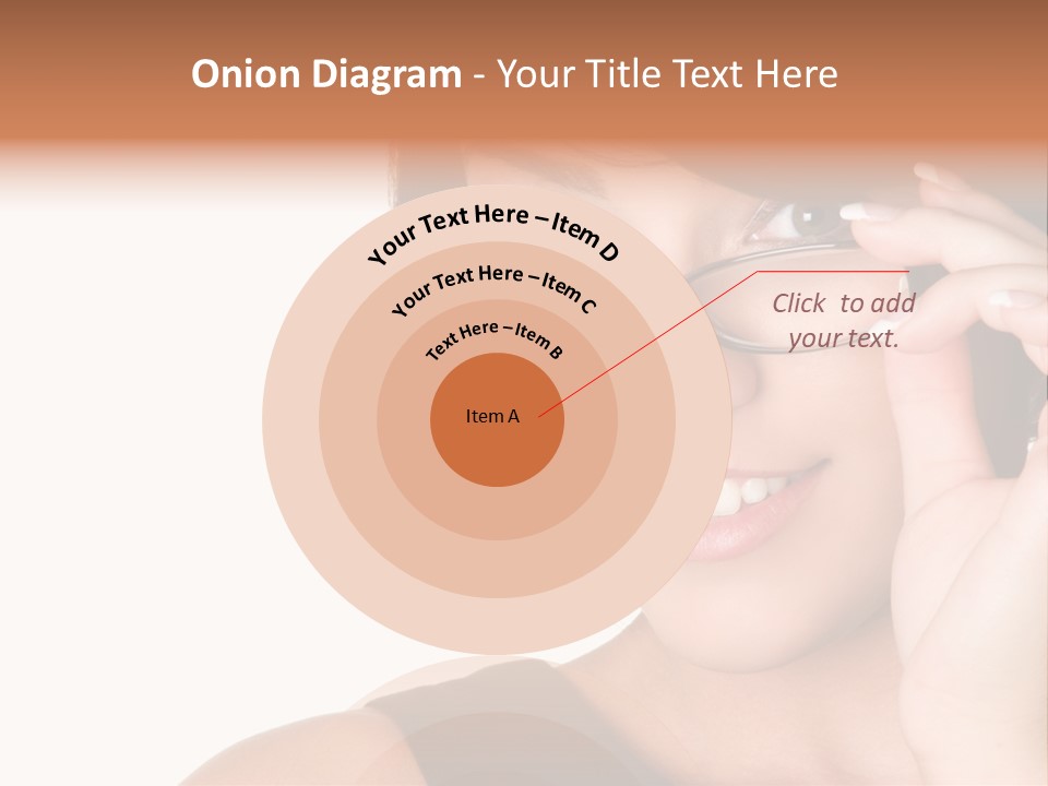 Copy Over Grinning PowerPoint Template