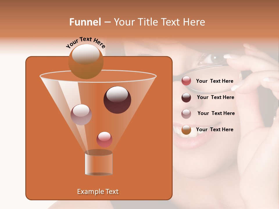 Copy Over Grinning PowerPoint Template