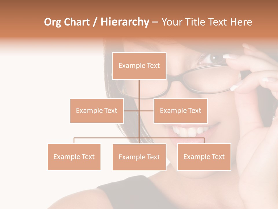 Copy Over Grinning PowerPoint Template
