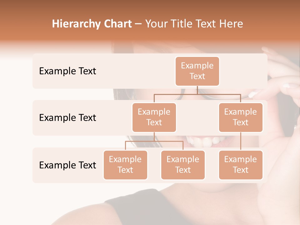 Copy Over Grinning PowerPoint Template
