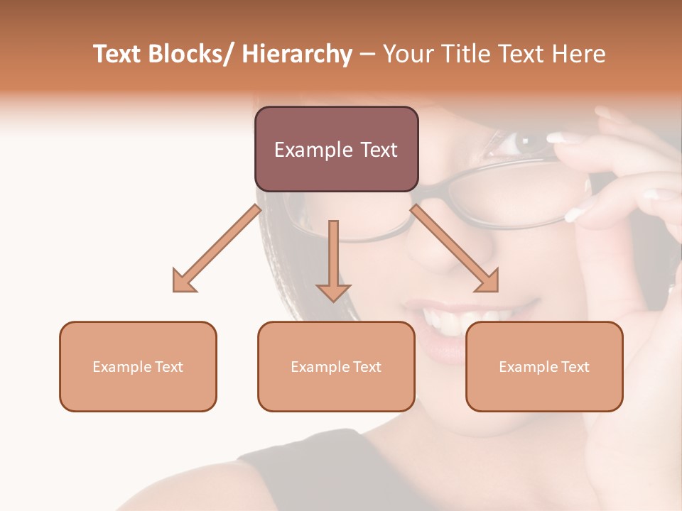 Copy Over Grinning PowerPoint Template