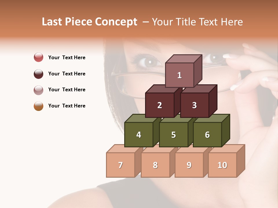 Copy Over Grinning PowerPoint Template