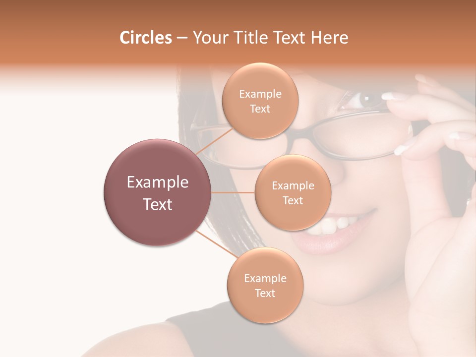 Copy Over Grinning PowerPoint Template