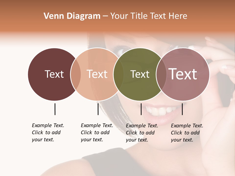 Copy Over Grinning PowerPoint Template