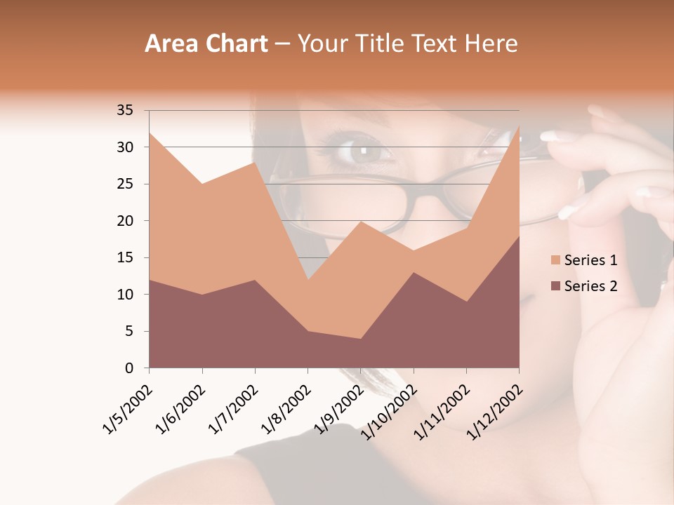 Copy Over Grinning PowerPoint Template